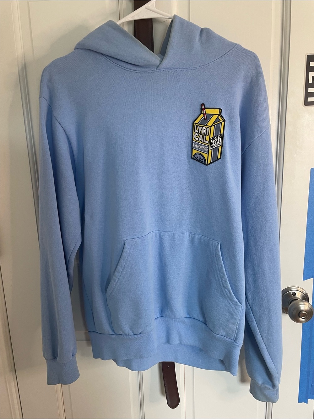 Lyrical Lemonade Blue Hoodie Men’s Small
